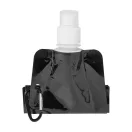 Sticla de apa 500 ml, Everestus, 2601E14862, 115x265 mm, Polietilena, Aluminiu, Negru