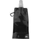 Sticla de apa 500 ml, Everestus, 2601E14862, 115x265 mm, Polietilena, Aluminiu, Negru