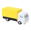 Camion antistres, Everestus, 2601E15038, 105x51x38 mm, Poliuretan, Galben