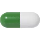Capsula antistres, Everestus, 2601E15325, Ø41x105 mm, Poliuretan, Verde