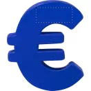 Euro antistres, Everestus, 2601E14999, 67x80x25 mm, Poliuretan, Albastru