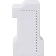   Numarul 1 antistres, Everestus, 2601E15183, 54x94x28 mm, Poliuretan, Alb