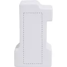 Numarul 1 antistres, Everestus, 2601E15183, 54x94x28 mm, Poliuretan, Alb