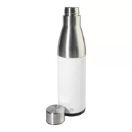   Sticla de apa, Everestus, 2610E18373, 350 ml, Ø71x270 mm, Otel inoxidabil, Polipropilena, Alb