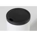 Sticla de apa, Everestus, 2610E18373, 350 ml, Ø71x270 mm, Otel inoxidabil, Polipropilena, Alb