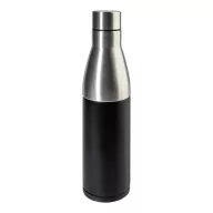   Sticla de apa, Everestus, 2610E18372, 350 ml, Ø71x270 mm, Otel inoxidabil, Polipropilena, Negru
