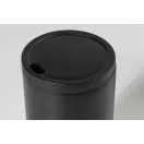 Sticla de apa, Everestus, 2610E18372, 350 ml, Ø71x270 mm, Otel inoxidabil, Polipropilena, Negru