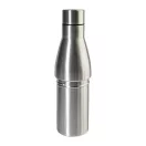 Sticla de apa, Everestus, 2610E18372, 350 ml, Ø71x270 mm, Otel inoxidabil, Polipropilena, Negru
