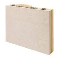   Set de desen si colorat, 66 piese, Everestus, 2601E14979, 289x215x42 mm, Lemn, Natur