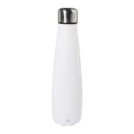   Sticla de apa 600 ml, Everestus, 2601E15138, Ø70x260 mm, Otel, Alb