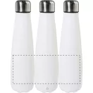 Sticla de apa 600 ml, Everestus, 2601E15138, Ø70x260 mm, Otel, Alb
