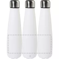   Sticla de apa 600 ml, Everestus, 2601E15138, Ø70x260 mm, Otel, Alb