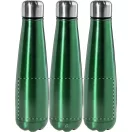 Sticla de apa 600 ml, Everestus, 2601E15135, Ø70x260 mm, Otel, Verde