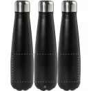 Sticla de apa 600 ml, Everestus, 2601E15133, Ø70x260 mm, Otel, Negru