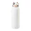 Sticla termos vacuta pentru copii, Everestus, 2610E19379, 500 ml, Ø73x243 mm, Otel inoxidabil, Alb