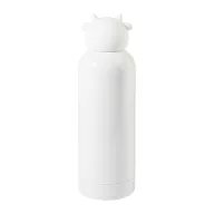   Sticla termos vacuta pentru copii, Everestus, 2610E19379, 500 ml, Ø73x243 mm, Otel inoxidabil, Alb