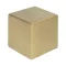 Cub antistres, Everestus, 2601E14934, 45x45x45 mm, Poliuretan, Auriu