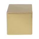 Cub antistres, Everestus, 2601E14934, 45x45x45 mm, Poliuretan, Auriu