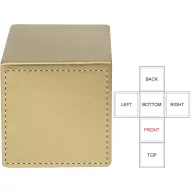   Cub antistres, Everestus, 2601E14934, 45x45x45 mm, Poliuretan, Auriu