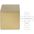 Cub antistres, Everestus, 2601E14934, 45x45x45 mm, Poliuretan, Auriu