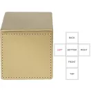 Cub antistres, Everestus, 2601E14934, 45x45x45 mm, Poliuretan, Auriu