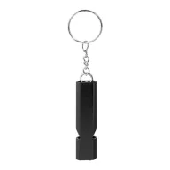   Breloc fluier, Everestus, 2601E15221, 15x56x8 mm, Aluminiu, Metal, Negru