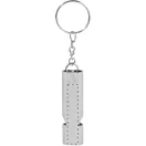 Breloc fluier, Everestus, 2601E15224, 15x56x8 mm, Aluminiu, Metal, Argintiu