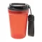 Cana de voiaj, 400 ml, Everestus, 2601E15032, Ø90x140 mm, Polipropilena, Poliester, Rosu