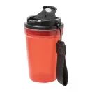 Cana de voiaj, 400 ml, Everestus, 2601E15032, Ø90x140 mm, Polipropilena, Poliester, Rosu