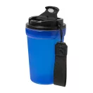Cana de voiaj, 400 ml, Everestus, 2601E15030, Ø90x140 mm, Polipropilena, Poliester, Albastru inchis