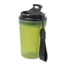 Cana de voiaj, 400 ml, Everestus, 2601E15031, Ø90x140 mm, Polipropilena, Poliester, Verde