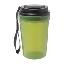 Cana de voiaj, 400 ml, Everestus, 2601E15031, Ø90x140 mm, Polipropilena, Poliester, Verde