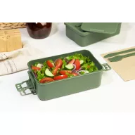   Caserola pentru alimente, 1000 ml, Everestus, 2601E14986, 195x115x78 mm, Polipropilena, Verde