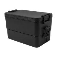  Caserola pentru alimente, 1000 ml, Everestus, 2601E14984, 195x115x78 mm, Polipropilena, Negru