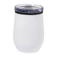   Cana termos 350 ml, Everestus, 2601E15175, Ø88x125 mm, Otel, Polipropilena, Alb