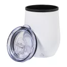 Cana termos 350 ml, Everestus, 2601E15175, Ø88x125 mm, Otel, Polipropilena, Alb