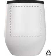   Cana termos 350 ml, Everestus, 2601E15175, Ø88x125 mm, Otel, Polipropilena, Alb