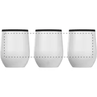   Cana termos 350 ml, Everestus, 2601E15175, Ø88x125 mm, Otel, Polipropilena, Alb