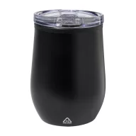   Cana termos 350 ml, Everestus, 2601E15172, Ø88x125 mm, Otel, Polipropilena, Negru