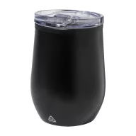   Cana termos 350 ml, Everestus, 2601E15172, Ø88x125 mm, Otel, Polipropilena, Negru