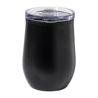   Cana termos 350 ml, Everestus, 2601E15172, Ø88x125 mm, Otel, Polipropilena, Negru