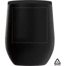 Cana termos 350 ml, Everestus, 2601E15172, Ø88x125 mm, Otel, Polipropilena, Negru