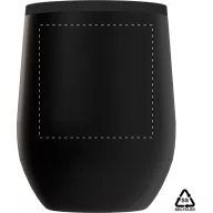   Cana termos 350 ml, Everestus, 2601E15172, Ø88x125 mm, Otel, Polipropilena, Negru