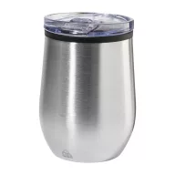   Cana termos 350 ml, Everestus, 2601E15174, Ø88x125 mm, Otel, Polipropilena, Argintiu