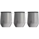 Cana termos 350 ml, Everestus, 2601E15174, Ø88x125 mm, Otel, Polipropilena, Argintiu