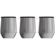   Cana termos 350 ml, Everestus, 2601E15174, Ø88x125 mm, Otel, Polipropilena, Argintiu