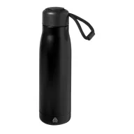   Sticla termos 500 ml, Everestus, 2601E15232, Ø69x250 mm, Otel, Polipropilena, Negru