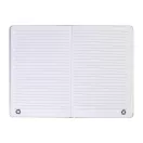 Agenda, Everestus, 2601E15147, A5, Dictando, coperta cu elastic, 145x210x16 mm, Poliuretan, Hartie, Argintiu