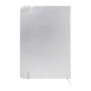 Agenda, Everestus, 2601E15147, A5, Dictando, coperta cu elastic, 145x210x16 mm, Poliuretan, Hartie, Argintiu