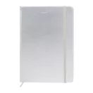 Agenda, Everestus, 2601E15147, A5, Dictando, coperta cu elastic, 145x210x16 mm, Poliuretan, Hartie, Argintiu